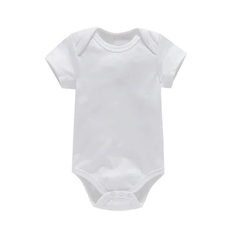 2022 Toddler Newborn Jumpsuit Mom Dad Me Letter Print Baby Body Romper Onesie Short Sleeve Bodysuit Summer Cotton Infant Rompers