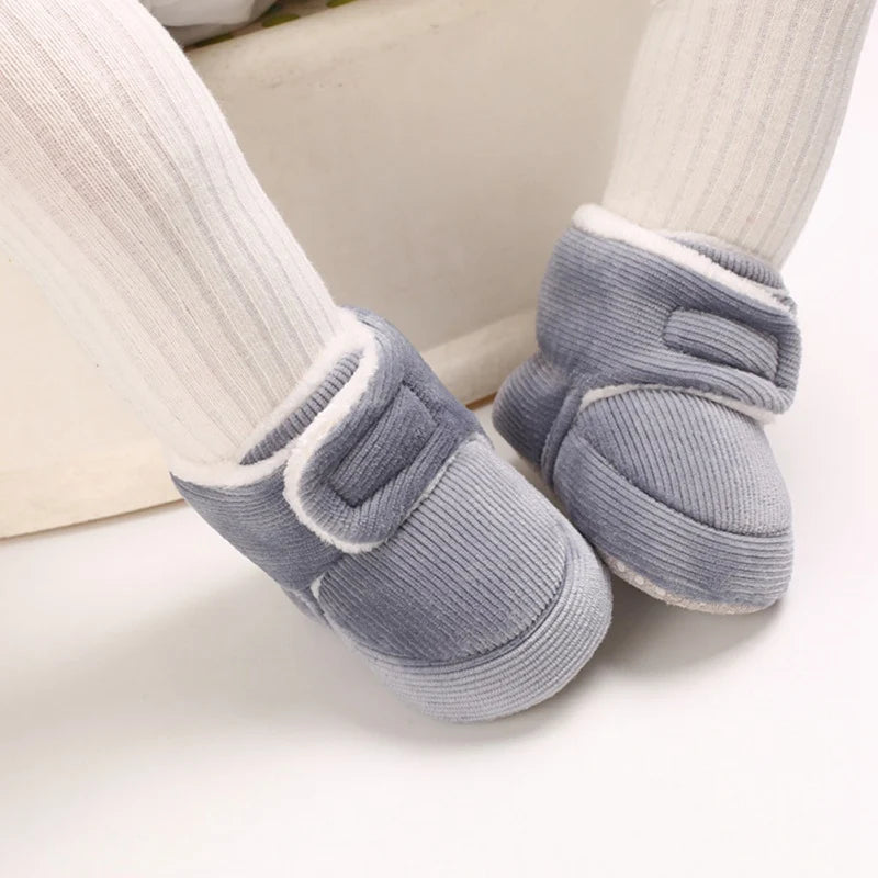 Baby Shoes Newborn Girls Boys Cotton Warm Boot Frist Walkers Shoes Soft Sole Sneakers Shoes Hot Sell