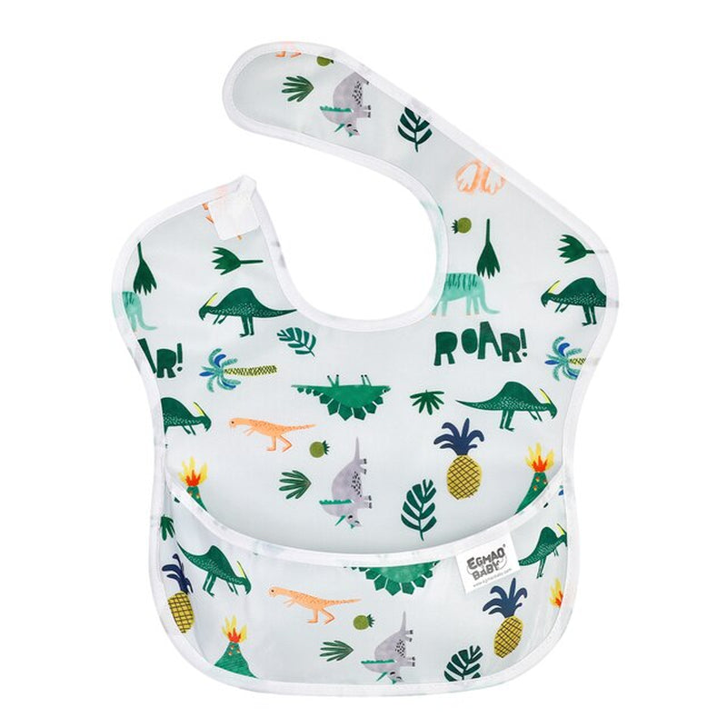 1Pcs Baby Bibs TPU Waterproof Feeding Bibs Unisex Washable Fashion Bibs for Girls & Boys Stain and Odor Resistant