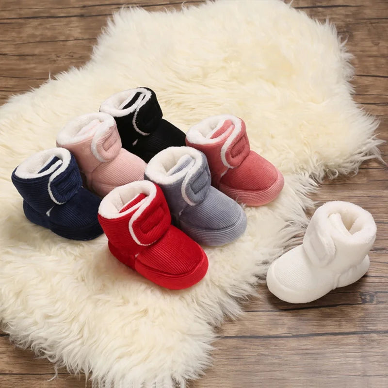 Baby Shoes Newborn Girls Boys Cotton Warm Boot Frist Walkers Shoes Soft Sole Sneakers Shoes Hot Sell