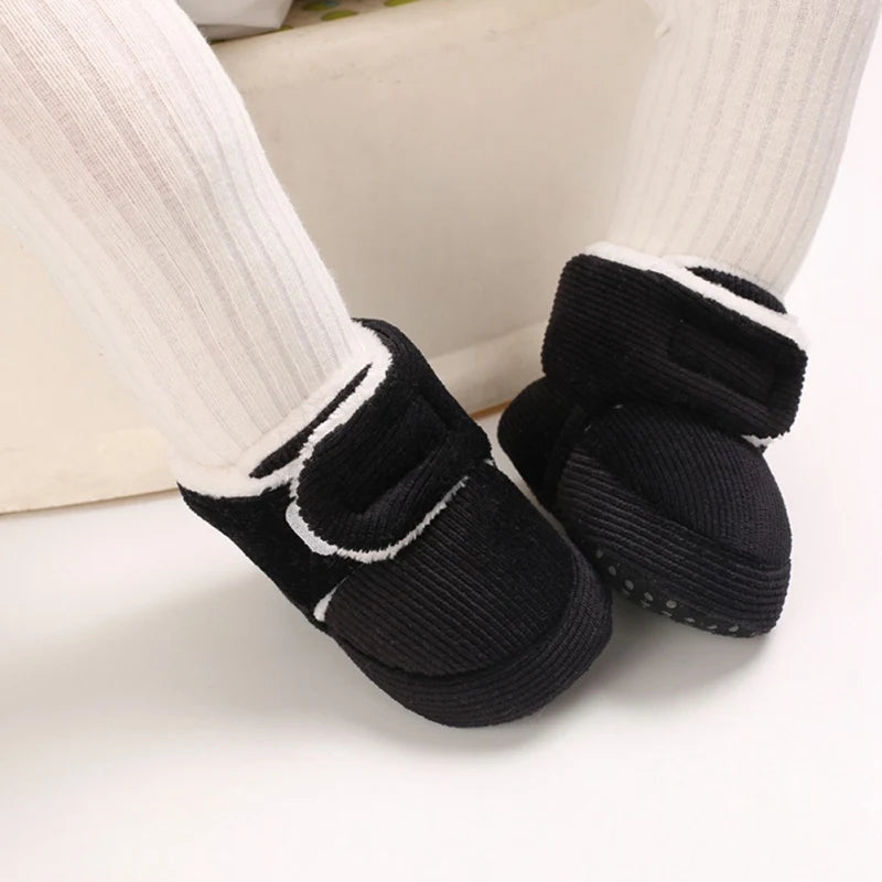 Baby Shoes Newborn Girls Boys Cotton Warm Boot Frist Walkers Shoes Soft Sole Sneakers Shoes Hot Sell